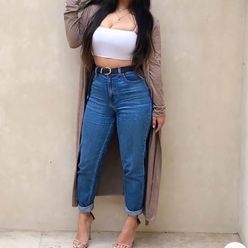NWT mom jeans